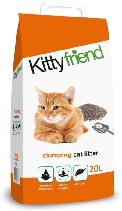 Kattenbakvulling - Bentoniet - Klonterend - Natuurlijke omgeving - Voor Huiskatten