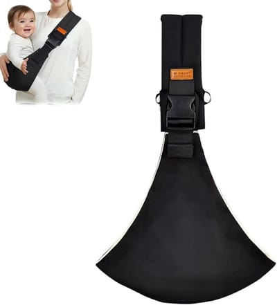 Verstelbare Babydrager Heuptas voor Kinderen tot 15 kg Zwart