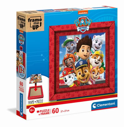 Paw Patrol legpuzzel met lijst 60 stukjes