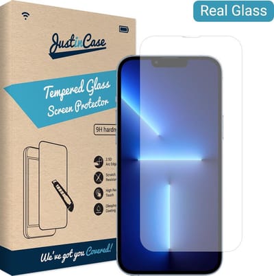 Just in Case screenprotector geschikt voor iPhone 13 Pro Max - Screenprotector Gehard Glas