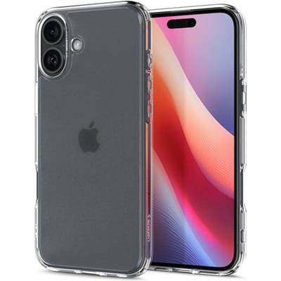 Spigen Ultra Hybrid Hoesje Geschikt voor Apple iPhone 16 - Back Cover met Air Cushion - Frost Transparant