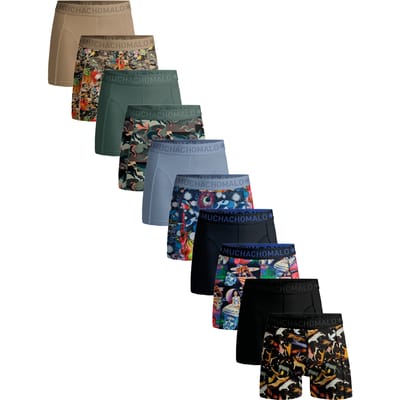 Muchachomalo Boxershort Heren – 10 Pack – 95% Katoen – Heren Ondergoed – Kleding – Stevig Ondergoed – Onderbroeken Heren