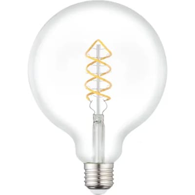 Eglo Ledfilamentlamp Globe - D12,5cm - Warm Wit - E27 - 7,3w