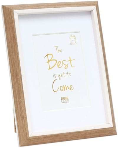 Deknudt Frames fotolijst S46WG4 P1 - houtkleur/wit - 7x10 / 10x15 cm