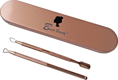 BenjaBeauty Bokkenpootje nagels - Gellak - Cuticle pusher - Cuticle remover - Pedicuresets - Manicure set - Roségoud