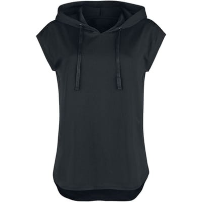 R.E.D. by EMP T-shirt - Sleeveless Hoodie - S tot XL - voor Vrouwen - zwart