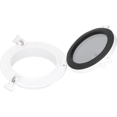 8 inch Ronde Opening Patrijspoort Patrijspoort Gehard Glas Raam Universeel voor Camper Boot Jacht Wit