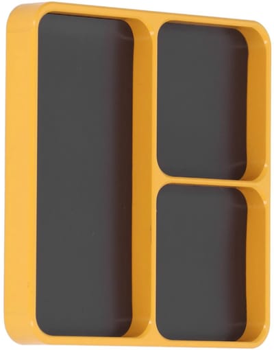 Dailygoods- Magnetische Lade Hittebestendig 13,8x11x2cm - Gereedschappen - Organiseren - Voertuigonderhoud - Gemakkelijk schoon te maken - Duurzaam - Opbergdoos