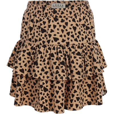 LOOXS Little Meisjes rok - Maat 92 in de kleur Geel van 97% Cotton 2% Polyester 1% lycra - 2611-7701-758