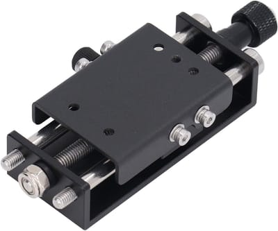 Hoogteverstelling Z-as - Liftmodule Graveermachine - Precisie Graveren - Roestvrij Staal - 14x7x3 cm - Zilver