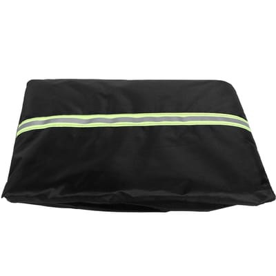 Housse de Table 128x 71cm Noir Ronde Jardin Réfléchissante Nylon Oxford Meuble Housse Anti-Poussière black