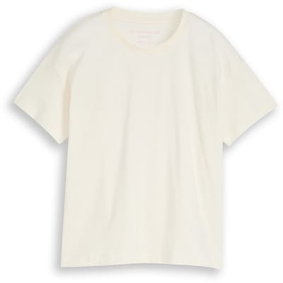 Tom Tailor - Oversized T-shirt met print op de rug - Maat 128 - Wool White