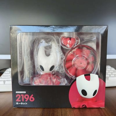 12cm Anime Hollow Knight Actiefiguren 2196 Hornet The Knight Cartoon Model Bureau Decoratie Beeld Verjaardagscadeau Verzamelaar white