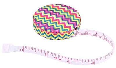 Cosensi- Meetlint Intrekbaar 150 cm - Meetlint Lichaam - Meetlint Naaien - Meetlint Knutselen - Diameter 5,2 cm - Lichtgewicht 22 gram - Meetband