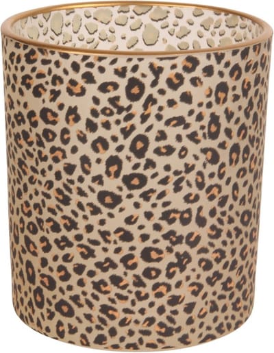 Baroque - 3 stuks Waxinelichtjeshouder- Herfst - decoratieve accessoires - kaars - waxinelichtjes glas 8 cm - 8x7x7