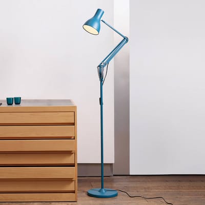 Anglepoise Type 75 Vloerlamp Anglepoise + Margaret Howell Saxon Blauw