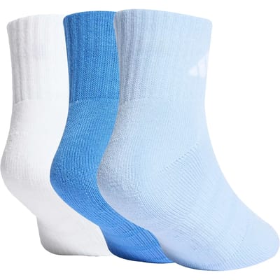 Adidas 3 paar kinder sokken sokken blauw wit - Maat 23/26