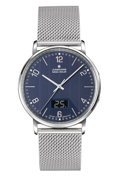 Junghans Milano Mega Solar 56/4629.44 / heren horloge / zonne-energie / radio gestuurd horloge