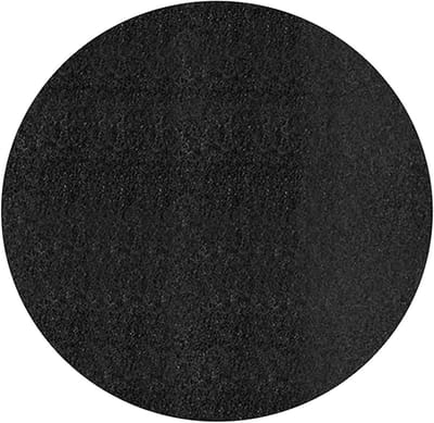Vuurkorf Mat - Beschermmat Terras - Buiten Zitten - Hittebestendig Materiaal - 102 cm Diameter - Zwart
