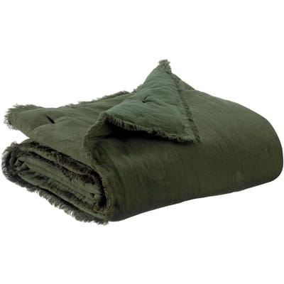 VIVARAISE - Effen Laly Olive Plaid 135 x 200