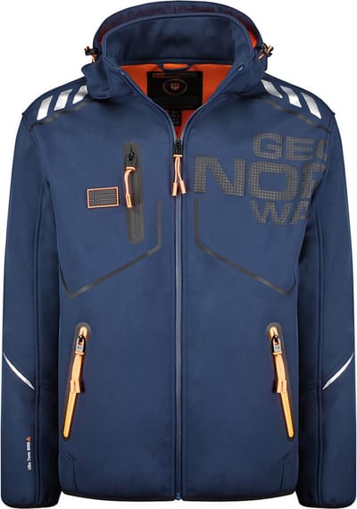Geographical Norway Softshell Heren Jas Robin Navy - 3XL