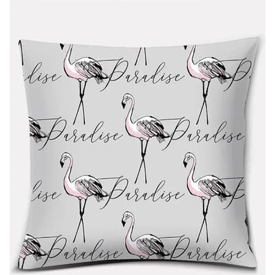 Blad Flamingo Vierkante Kussensloop Huisdecoratie Auto Bank Kussenhoes 50x50cm