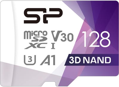 Silicon Power - Superior Pro - Micro SD Kaart - Inclusief SD Adapter - UHS-I U3 V30 4K A1 - 128GB