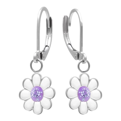 WeLoveSilver - kinderoorbellen madelief - chirurgisch staal - 11 mm