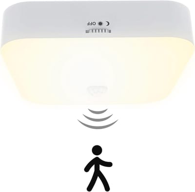 Acculamp 10.000 mAh met Bewegingsmelder voor Binnen en Buiten - LED Plafondlamp voor Garage, Kelder en Badkamer