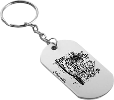 Akyol - Amsterdam Sleutelhanger - Amsterdam - de echte Amsterdam liefhebbers - Amsterdam - Nederland - 2.7 x 2.7 CM