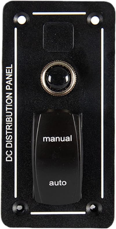 Bilgepomp Schakelpaneel - Waterafvoer Controle - Schepen Beveiligen - Handmatige Auto Stand - 5.8x11.4cm