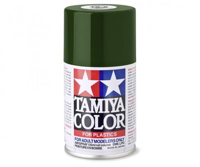 Tamiya Hobbyverf Acrylverf - TS-9 British Green - Gloss - Acryl Spray - Verf spuitbus - 100 ml