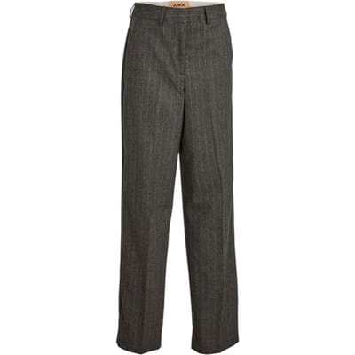JJXX Dames Streepbroek Recht (Grijs Melange)