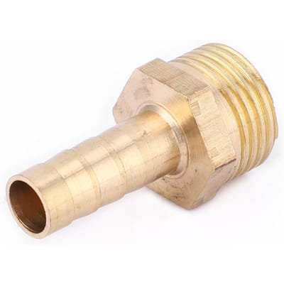 5 pièces G3 8 Filetage Mâle Connecteur Barb Raccord de Tuyau en Laiton Connecteur Joint 8mm