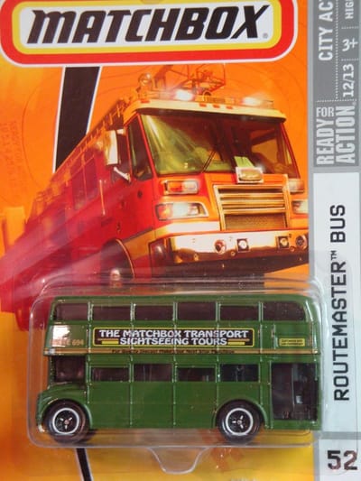 Dubbeldekker Bus - Modelauto - Verzamelen - Gedetailleerd Diecast - Schaal 1:64 - Groen