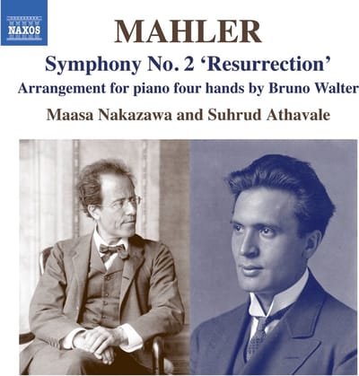 Maasa Nakazawa & Suhrud Athavale - Mahler: Symphony No. 2 'Resurrection' (Arrangement For Piano Four Hands By Bruno Walter) (CD)