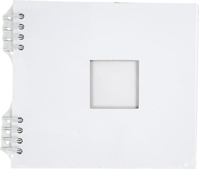 Creotime Scrapbook Spiraal Gebonden 20 X 20 Cm Wit