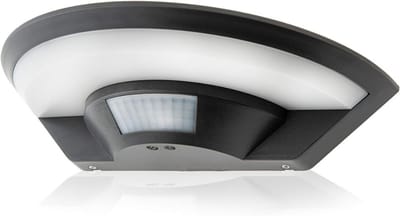 REN® Buitenlamp Dag Nacht Sensor - Buitenlamp met Bewegingssensor - Buitenlamp - Zwart - 27cm x 16cm x 7cm