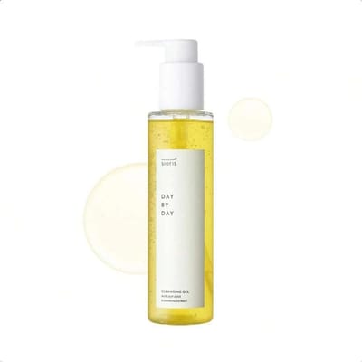 sioris Day By Day Cleansing Gel 150ml , Organic Citrus Water And Sugar Beet, Remove Makeup Residue With 5.64ph Formula And Hydrating Cleansing white