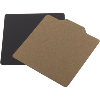 Veerstaal Bouwplaat Magnetisch 120x120mm 2-zijdig PEI Poedercoating voor Voron 3D-printer Accessoires gray