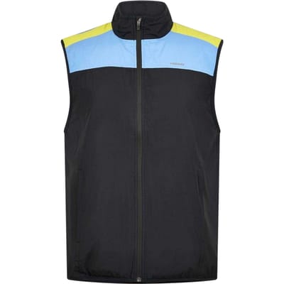 Head Mannen-endurance-vest zonder mouwen met kleurblokken (Zwart)