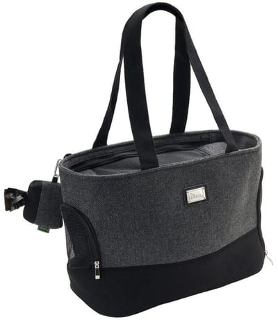 Hondentas - Imani - Draagtas Hond - Honden Draagtas - Tot 8 kg - Grijs