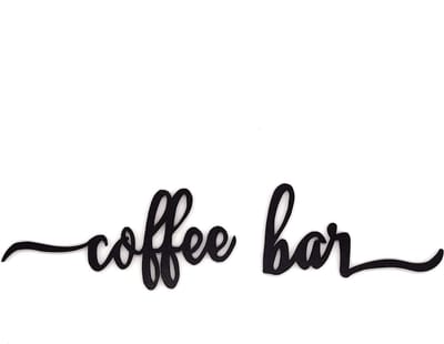 3D Coffee Bar sign Muur Decor cadeau voor koffie lief hebben Koffie hoek decor, koffie decoratie keuken, Home Muur Decor, 3D letters, Koffie bar , wall art, keukeninrichting - verbeterd
