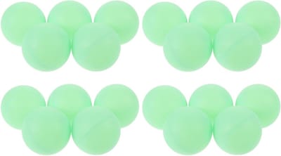 Lichtgevende Pingpongballen - Tafeltennisballen - Nachtelijke Feestspellen - Hoge Rebound - 20 Stuks - Wit