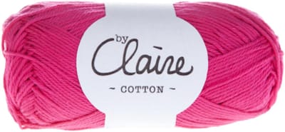 byClaire cotton 009 bright pink - Haakgaren / Breigaren