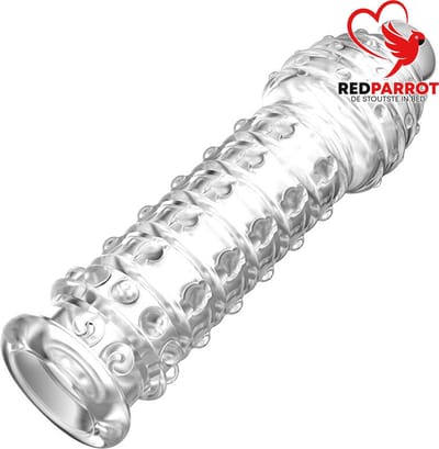 Penis sleeve | Verdikkend | Extra stimulans | Luxe uitvoering | Lang bruikbaar