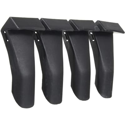 4 Stuks Plastic Inzetstukken Klembek Cover Beschermer Voor Bandenwisselmachine Bandenwisselmachine En Bandenwangbreker Velg Beschermers zwart