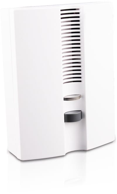 WoonVeilig CO melder | Slimme Koolmonoxide melder| Koolmonoxidemelder| Draadloos| Koppelbaar| Batterijen - Dé aanvulling op je WoonVeilig Alarmsysteem - Voldoet aan Europese norm EN50291