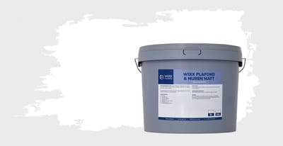 Wixx Plafond & Muren Matt - 10L - Wit
