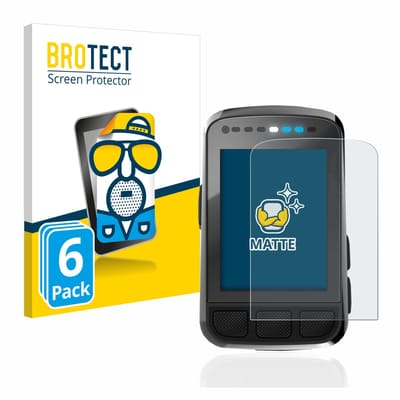 BROTECT - Screenprotector voor Wahoo Elemnt Bolt V2 GPS - Folie Beschermfolie matte 6 Stuks